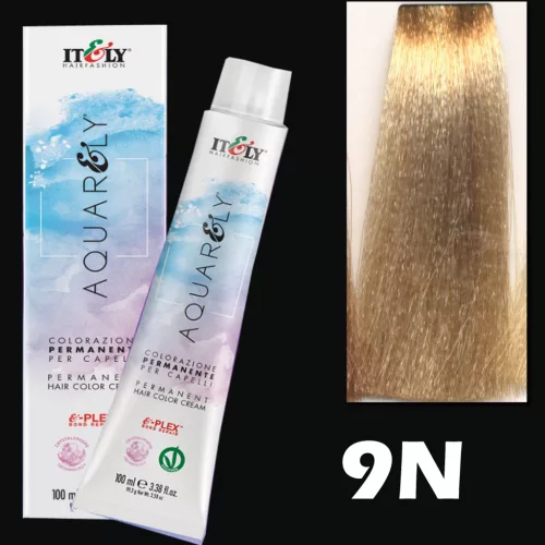 AQUARELY E-PLEX 9N 9.0 hajfesték 100ml natúr nagyon világos szőke