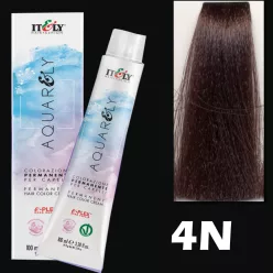  Itely AQUARELY E-PLEX 4N 4.0 hajfesték 100ml natúr középbarna
