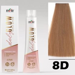   Itely DELYGLOW 8D (8.3) 100ml aranyszőke hajfesték ammónia, ppd, rezorcin mentes