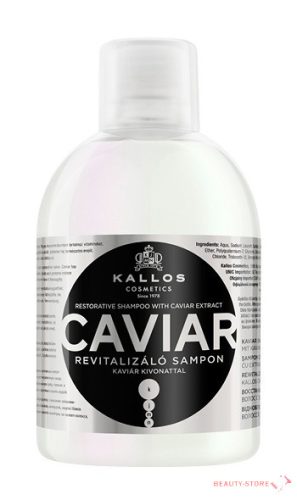 KALLOS KJMN KAVIÁR REVITALIZÁLÓ SAMPON KAVIÁR KIVONATTAL 1000ml