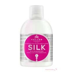    KALLOS KJMN SILK HAJSAMPON OLÍVAOLAJJAL ÉS SELYEMPROTEINNEL SZÁRAZ, ÉLETTELEN HAJRA 1000ml