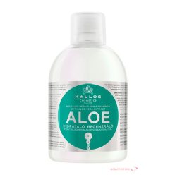   KALLOS KJMN HIDRATÁLÓ, REGENERÁLÓ FÉNY HAJSAMPON ALOE VERA KIVONATTAL 1000ml