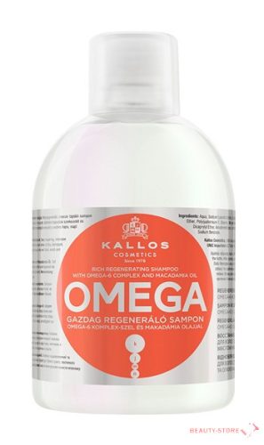 KALLOS KJMN OMEGA GAZDAG REGENERÁLÓ SAMPON 1000ml