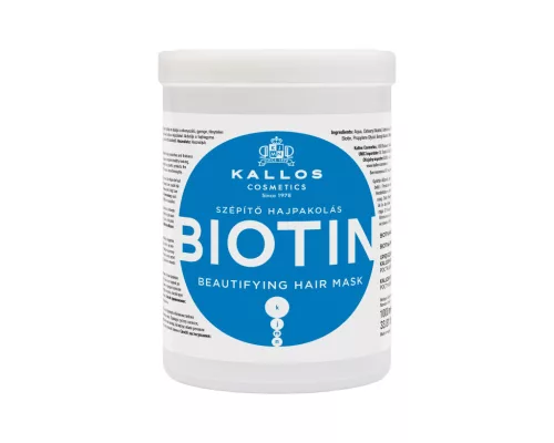  KALLOS KJMN BIOTIN HAJSZÉPÍTŐ PAKOLÁS 1000ml
