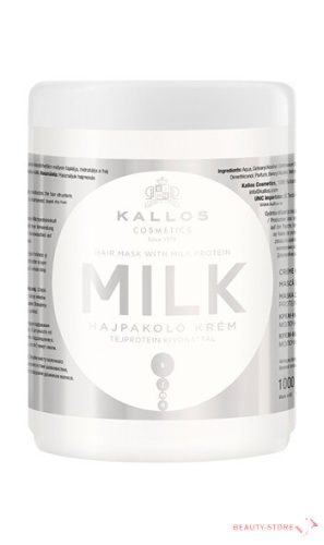 KALLOS KJMN MILK HAJPAKOLÓ KRÉM TEJPROTEIN KIVONATTAL 1000ml