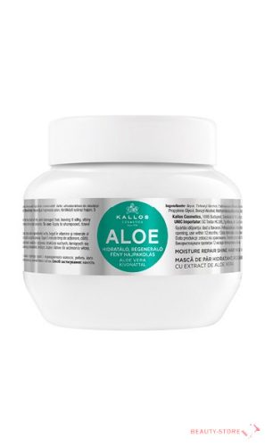 KALLOS KJMN ALOE VERA HIDRATÁLÓ, REGENERÁLÓ FÉNY HAJPAKOLÁS 275 ML