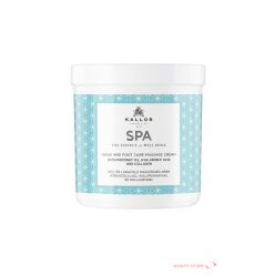   KALLOS SPA KÉZ- ÉS LÁBÁPOLÓ MASSZÍROZÓ KRÉM KÓKUSZOLAJJAL, HIALURONSAVVAL ÉS KOLLAGÉNNEL 500ml