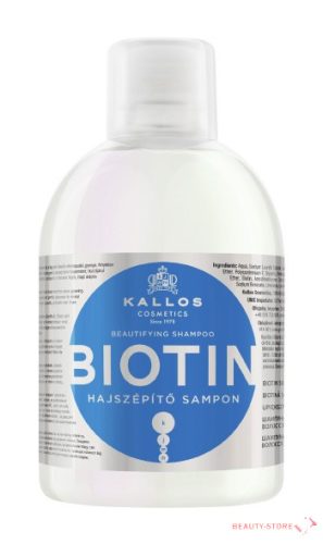 KALLOS KJMN BIOTIN HAJSZÉPÍTŐ SAMPON 1000ml