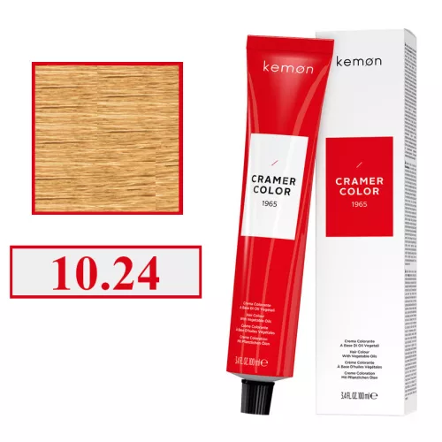 Kemon Cramer Color hajfesték 100ml 10.24