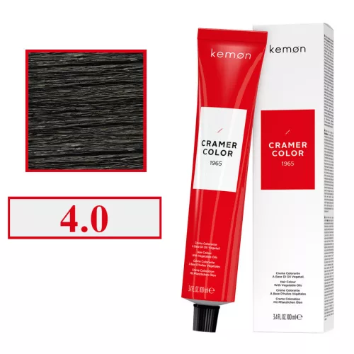 Kemon Cramer Color hajfesték 100ml 4.0