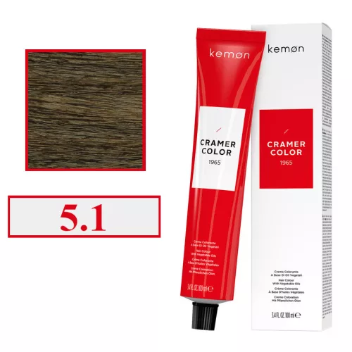 Kemon Cramer Color hajfesték 100ml 5.1