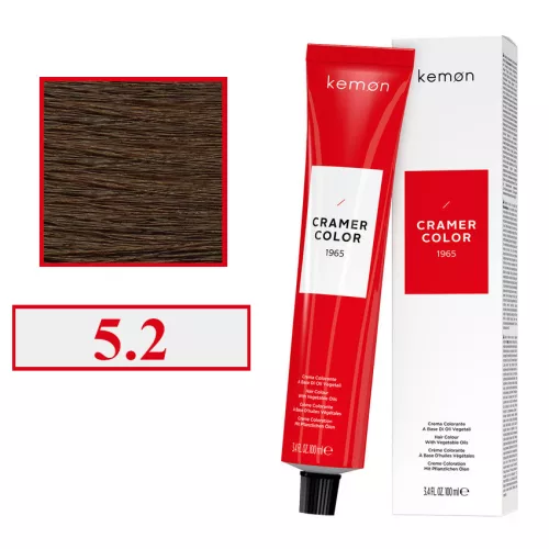 Kemon Cramer Color hajfesték 100ml 5.2
