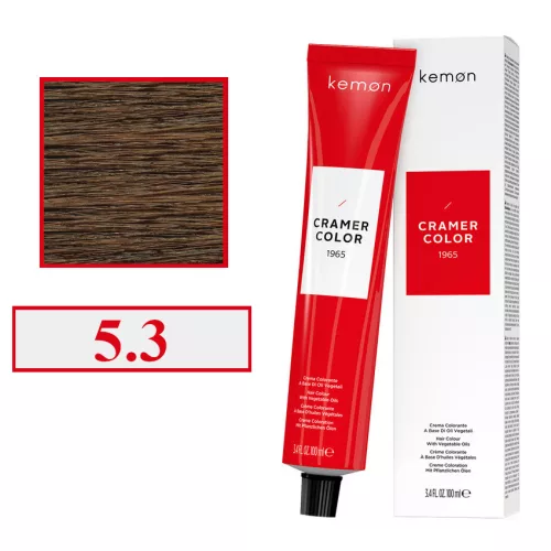 Kemon Cramer Color hajfesték 100ml 5.3