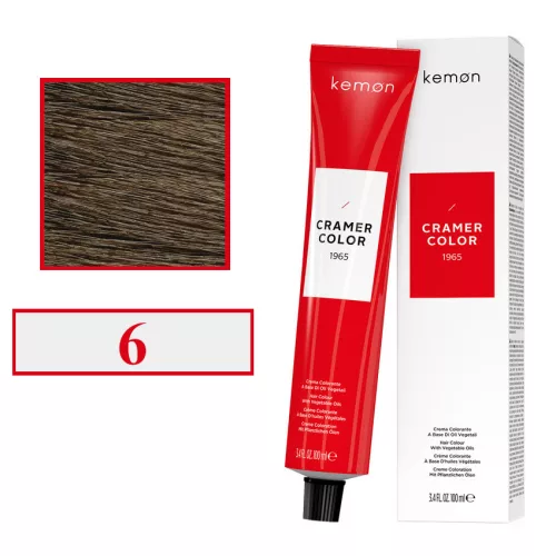 Kemon Cramer Color hajfesték 100ml 6