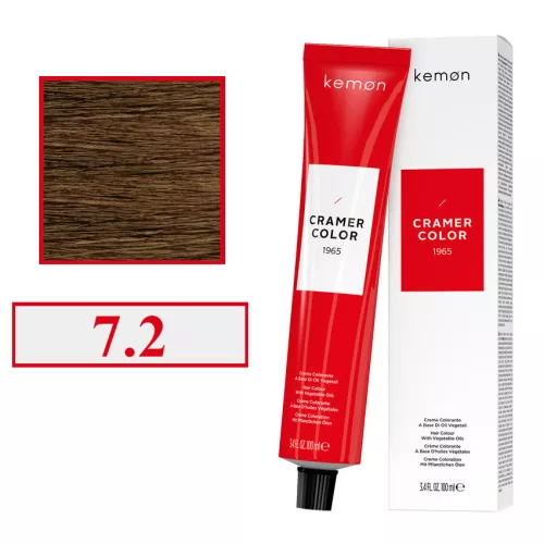 Kemon Cramer Color hajfesték 100ml 7.2
