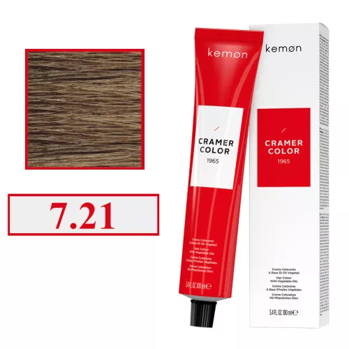 Kemon Cramer Color hajfesték 100ml 7.21