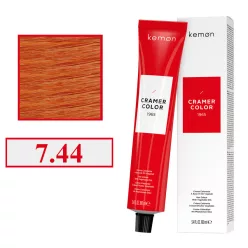 Kemon Cramer Color hajfesték 100ml 7.44