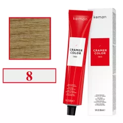 Kemon Cramer Color hajfesték 100ml 8