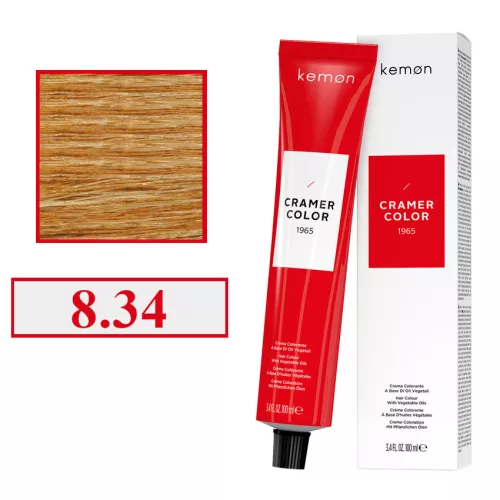 Kemon Cramer Color hajfesték 100ml 8.34