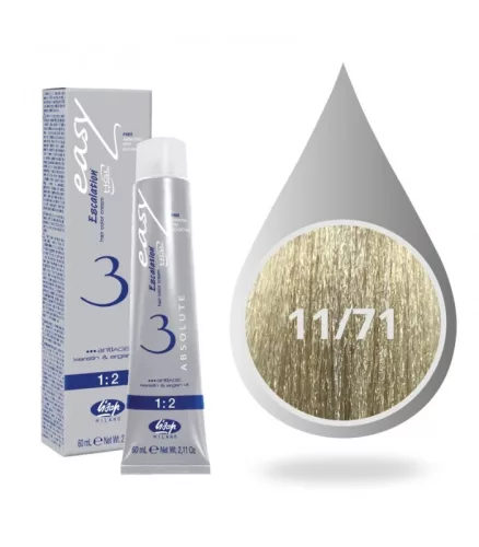 Lisap Easy Absolute hajfesték 60ml 11/71