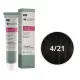 Lisap Keraplant Absolute Color hajfesték  4/21 - Hideg Gesztenye