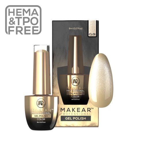 MAKEAR Cat Eye Gel Polish 8ml - HEMA-FREE - No.CL01
