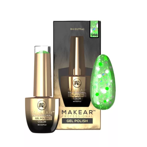 MAKEAR Gel Polish 8ml No.S68 - Stars