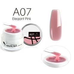   Venalisa Jelly Gel - új formula -  építőzselé - A07 Elegant Pink