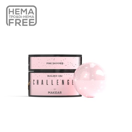 MAKEAR Challengel Builder Gel  - No.HG13 Pink Shimmer