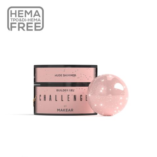 MAKEAR Challengel Builder Gel - No.HG16 Nude Shimmer