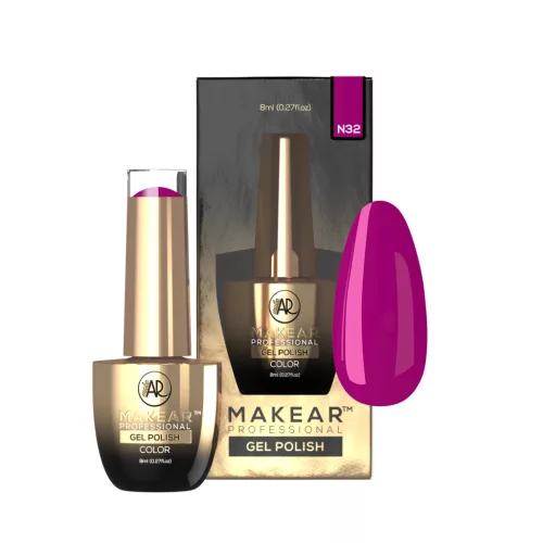 MAKEAR Gel Polish 8ml No.N32 Neon Series - HEMA-FREE