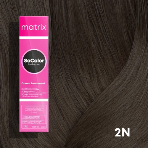Matriix Socolor Pre-Bonded hajfesték 2N / 2.0 90ml