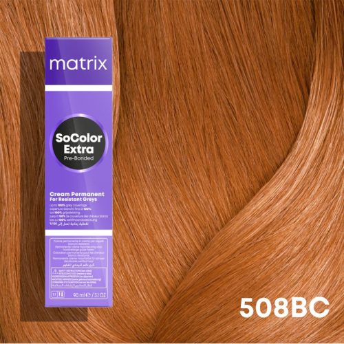 Matrix SoColor Pre-Bonded hajfesték 508BC / 8.54 90ml