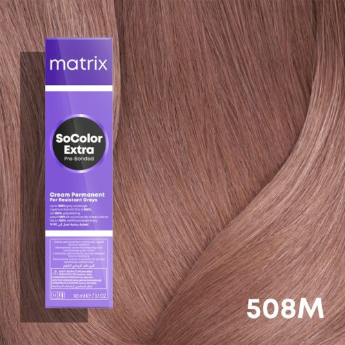 Matrix SoColor Pre-Bonded hajfesték 508M / 8.8 90ml