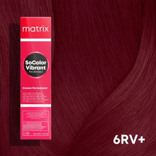Matrix SoColor Pre-Bonded hajfesték 6RV+ / 6.62 90ml