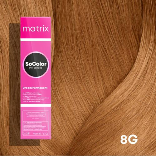 Matrix SoColor Pre-Bonded hajfesték 8G / 8.3 90ml