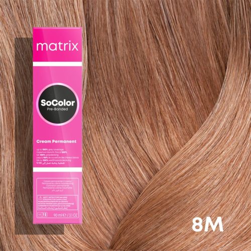 Matrix SoColor Pre-Bonded hajfesték 8M / 8.8 90ml