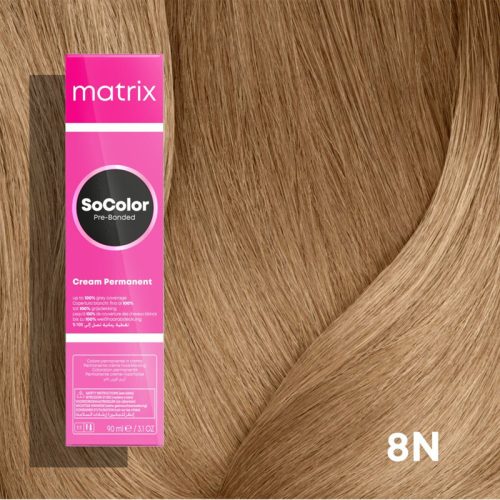 Matrix SoColor Pre-Bonded hajfesték 8N / 8.0 90ml
