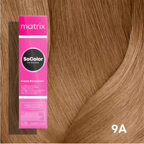 Matrix SoColor Pre-Bonded hajfesték 9A / 9.1 90ml