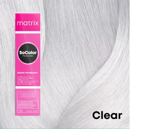 Matrix SoColor Pre-Bonded hajfesték Clear 90ml