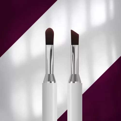 STALEKS EXCLUSIVE 06/09 Kétoldalas ecset 11 mm-es gélhez / 9 mm-es gélhez