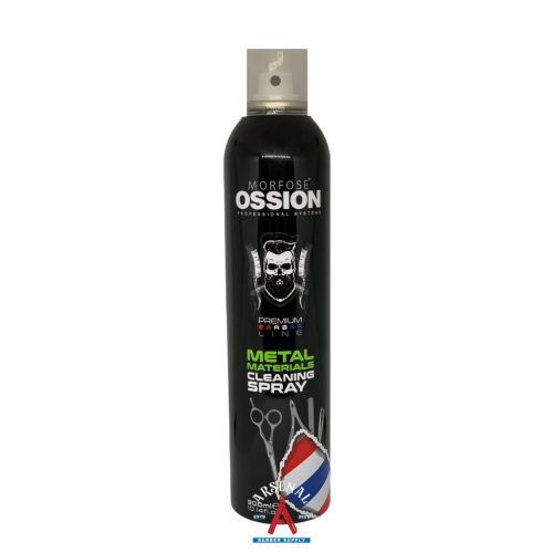 Morfose Ossion Metal Materials Cleaning Spray – fodrász szerszámtisztító spray 300ml
