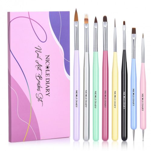 NICOLE DIARY - ecset szett - 8 db-os