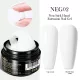 Born Pretty Pro fixálásmentes gyurmazselé 15 ml - NEG02 - Milky White