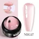 Born Pretty Pro fixálásmentes gyurmazselé 15 ml - NEG27 - Áttetsző