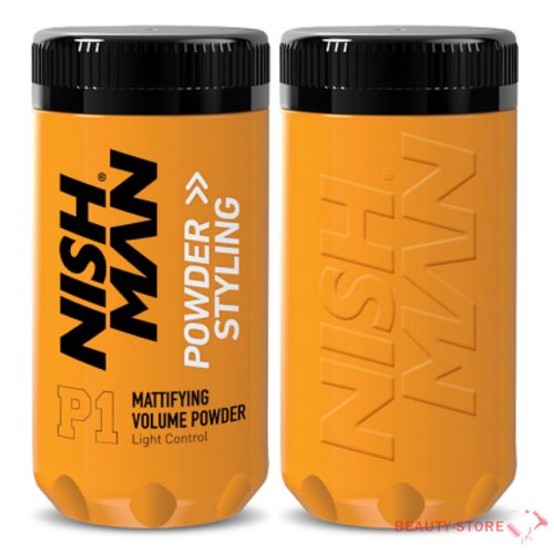 Nish Man Mattifying Volume Powder (P1) 20gr 