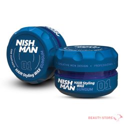 Nish Man Hair Styling Wax (01) GumGum 150ml hajformázó