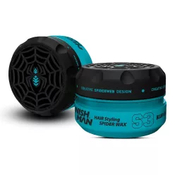  NishMan Hair Styling Spider Wax S3 Blue web 150ml