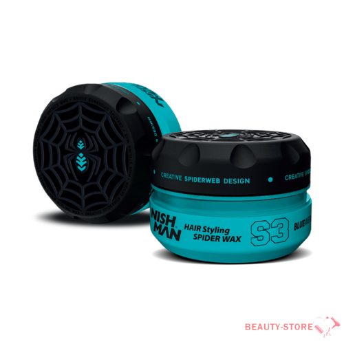  Nish Man Hair Styling Spider Wax S3 Blue Web hajformázó 150ml