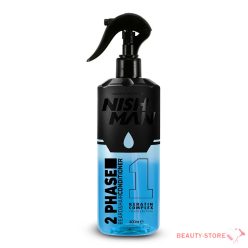    Nish Man 2 Phase Beard & Hair Conditioner Keratin Complex 400ml (haj és szakáll ápoló)
